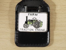 Vintage Enamel and Leather