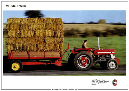 Vintage massey ferguson 135 - ferguson,