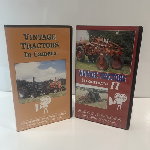Vintage tractors camera vhs - tractors,